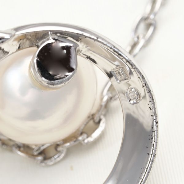 ミキモト ネックレス パール アコヤ真珠 6.5mm   シルバー/シルバー925