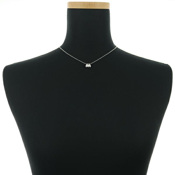 ダイヤ 0.427ct/0.20ct H SI1 EX   ネックレス Pt900/Pt850 鑑定書