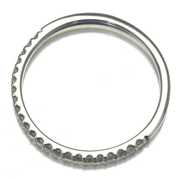 スタージュエリー リング ダイヤ 0.15ct  ハーフエタニティ 12号 Pt950 