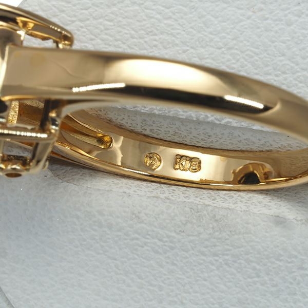 タサキ リング ブラックオパール 2.39ct  12.5号 K18YG 