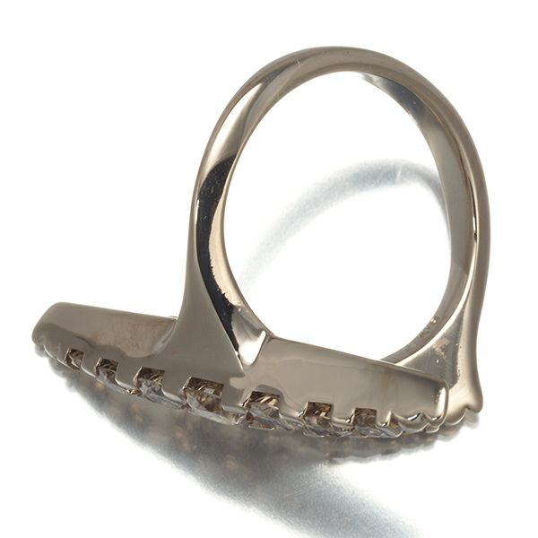 カシケイ リング ダイヤ 1.20ct ネイキッド 12号 K18BG 