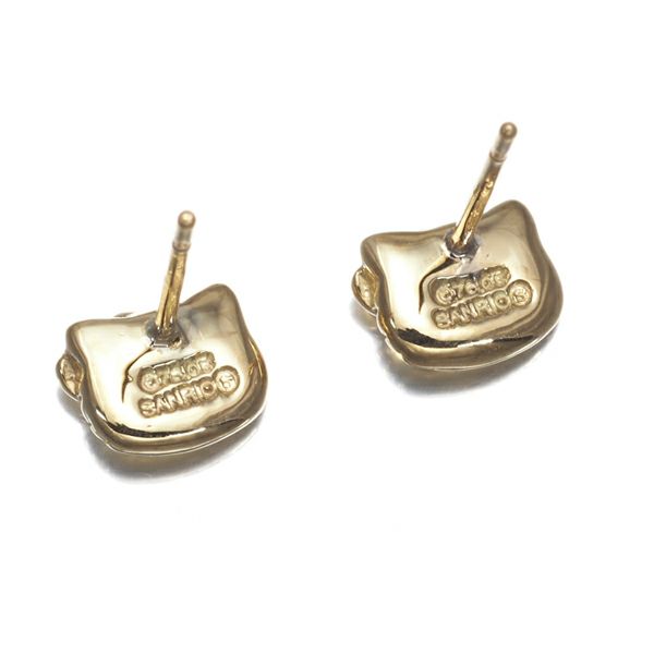 サンリオ ピアス   ハローキティ K18YG 