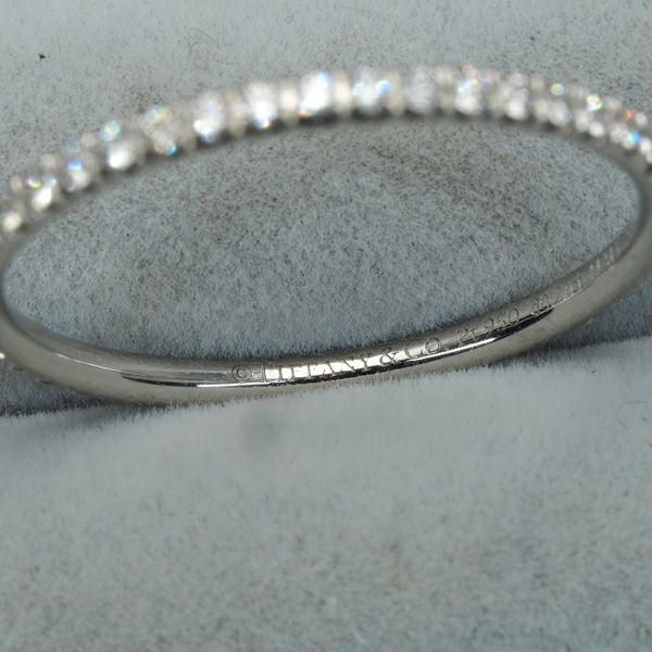 ティファニー リング ダイヤ 0.21ct メトロ フルエタニティ 14号 Pt950 