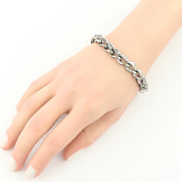 ティファニー ブレスレット  フォージ ミディアムリンク いぶし仕上げ シルバー925 
