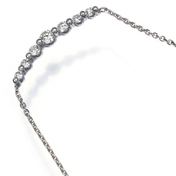 ヴァンドーム ネックレス ダイヤ 0.17ct リュール  Pt950/Pt850 