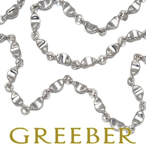 ティファニー ネックレス  ビーン エルサペレッティ シルバー925 