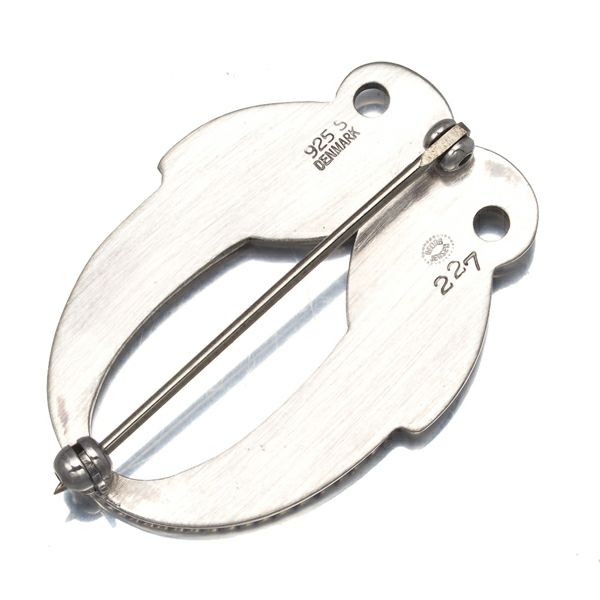 ジョージジェンセン ブローチ  227  シルバー925 