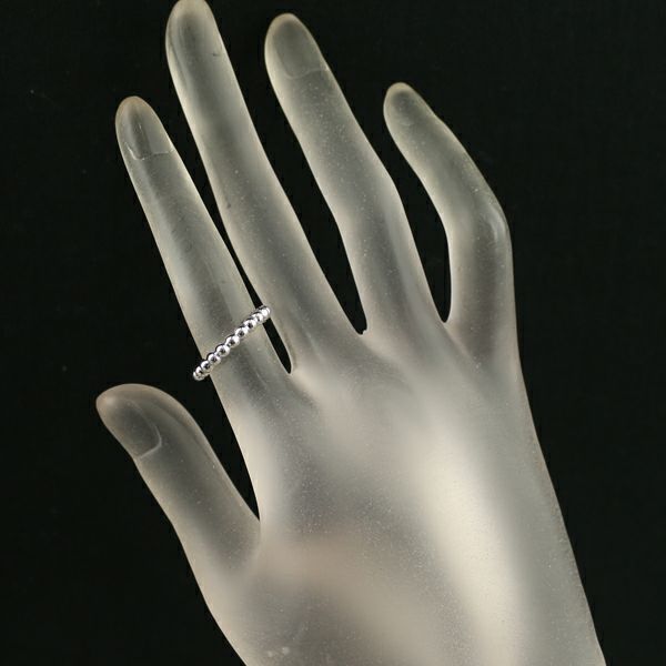 ヴァンクリーフ&アーペル リング  ペルレ ミディアム 50号 K18WG 