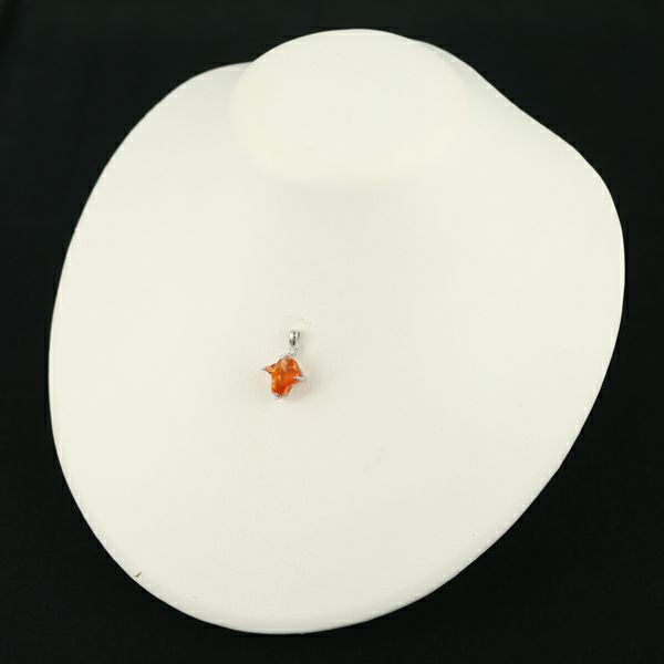 ファイアオパール 3.56ct ダイヤ 0.03ct  ペンダント Pt900 鑑別書