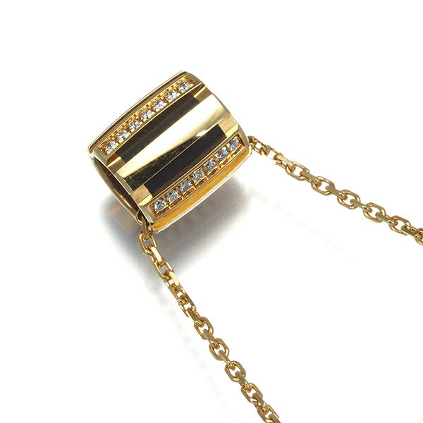 ショーメ ネックレス ダイヤ クラスワン ハーフ K18YG/ラバー 保証書
