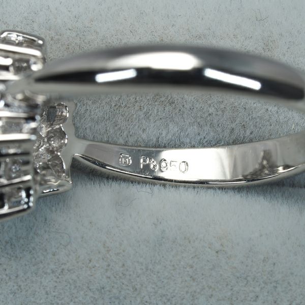 ミキモト リング ダイヤ 0.68ct  11号 Pt950 