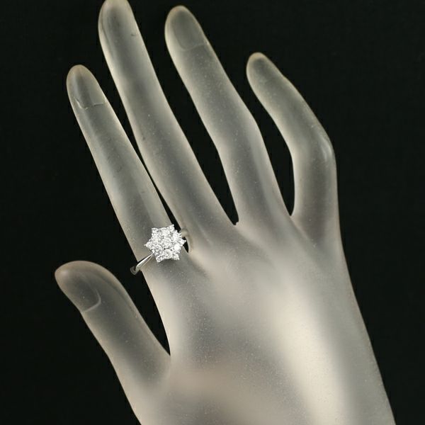 ミキモト リング ダイヤ 0.68ct  11号 Pt950 