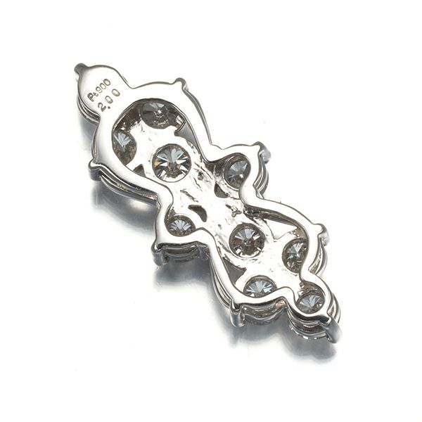 ダイヤ 2.00ct   ペンダントトップ Pt900 
