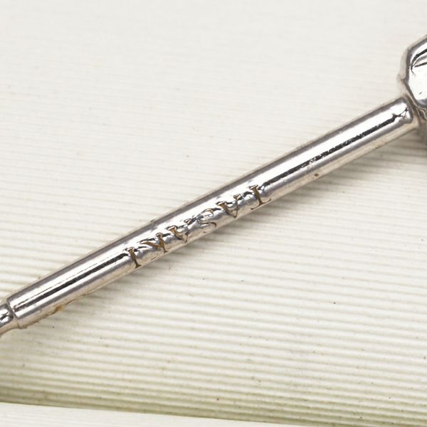 タサキ ピアス アコヤパール 真珠 6.8mm ダイヤ 0.01ct  2way K18WG 