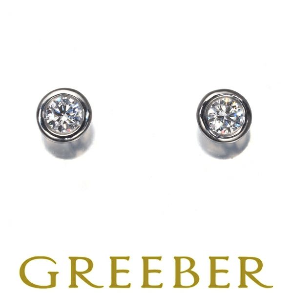 ティファニー ピアス ダイヤ 0.08ct/0.08ct程 バイザヤード  Pt950 