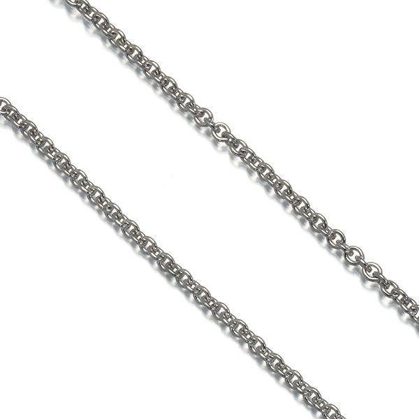 エルメス チェーンネックレス  エシャペ グレナン ラリアット 38cm K18WG 