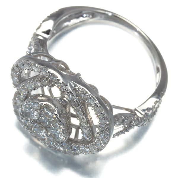 ダイヤ 1.00ct   リング K18WG 