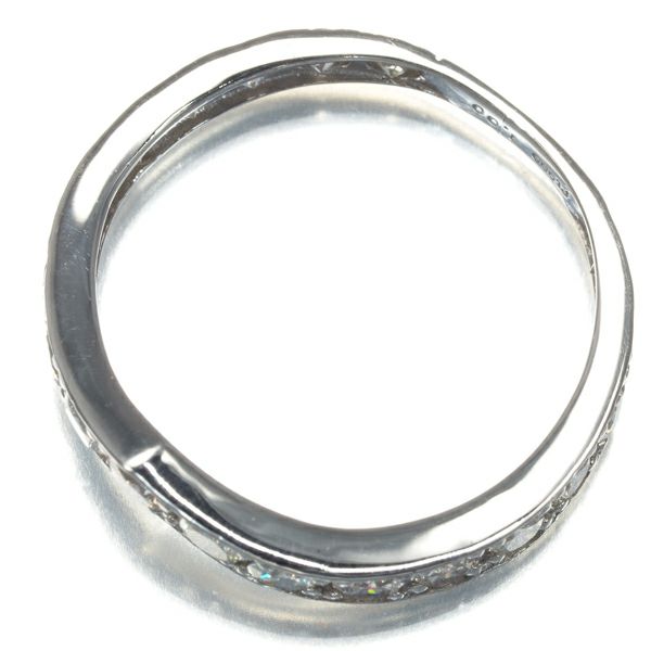 ダイヤ 1.00ct Vバンド リング Pt900 
