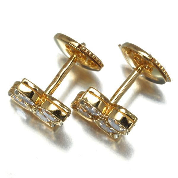 カルティエ ピアス ダイヤ ヒンドゥ  K18YG 