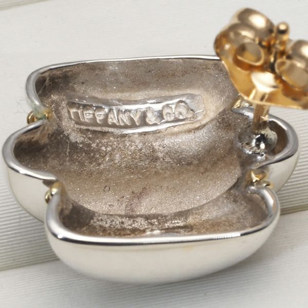 ティファニー ピアス   ツイストロープ シルバー925/K18YG 