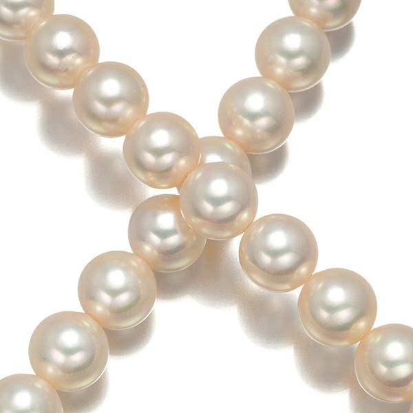 ミキモト ネックレス パール アコヤ真珠 7.5-8.0mm   シルバー 