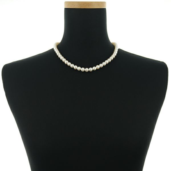 ミキモト ネックレス パール アコヤ真珠 7.0-7.5mm   シルバー 