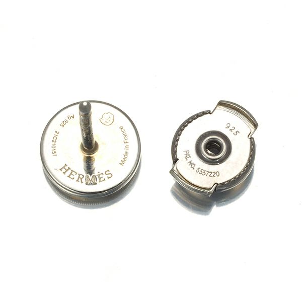 エルメス ピアス  エクスリブリス TPM シルバー925 