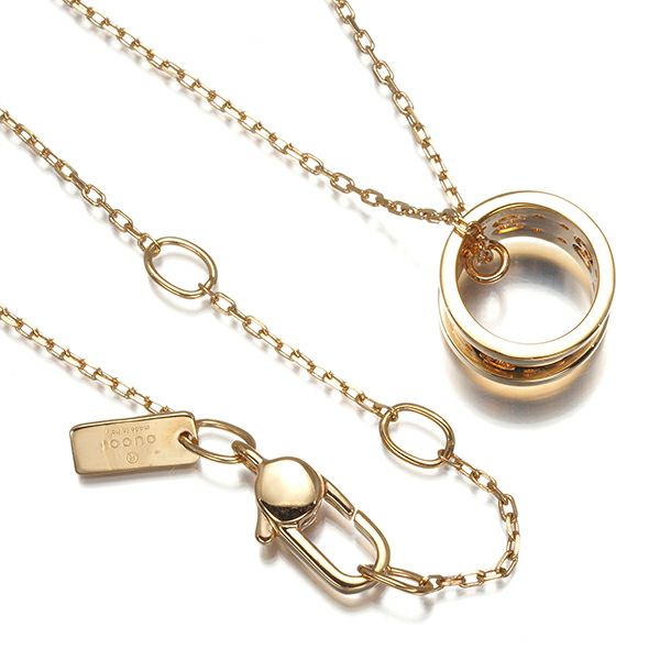 グッチ ネックレス  アイコン  K18PG 