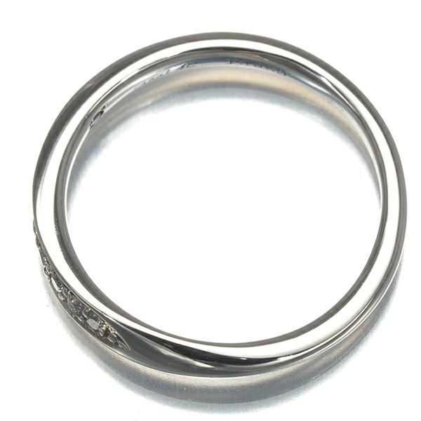カナル4℃ リング ダイヤ  6.5号 Pd950 