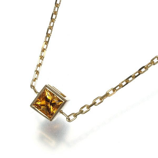 グッチ ブレスレット シトリン Gキューブ  K18YG 