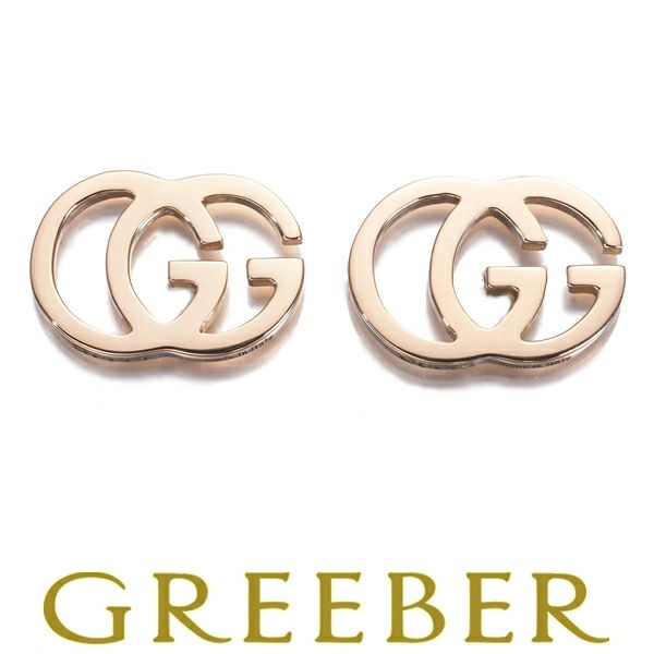 グッチ ピアス  GGランニング  K18PG 