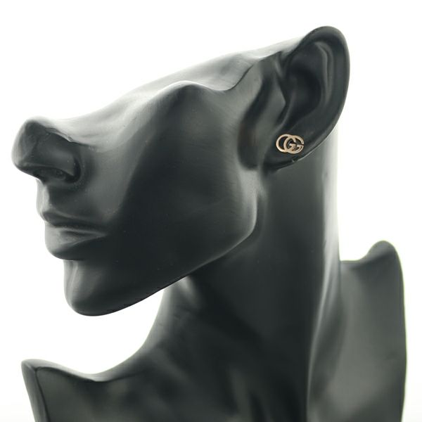 グッチ ピアス  GGランニング  K18PG 