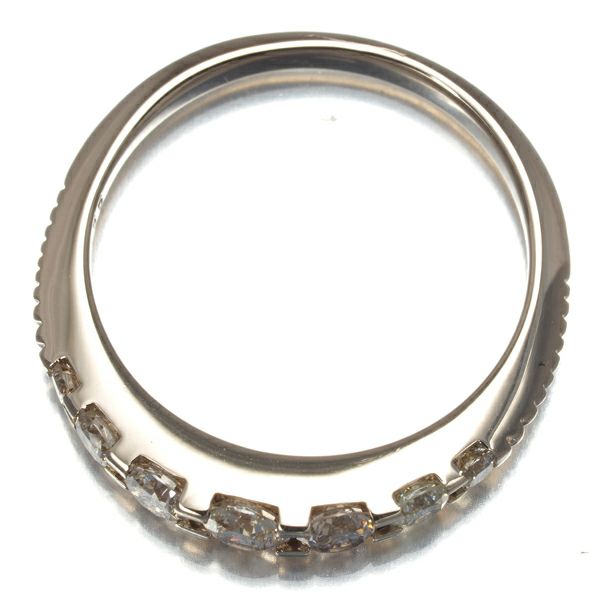 カシケイ リング ダイヤ 0.55ct ネイキッド 10.5号 K18BG 