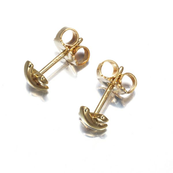 ティファニー ピアス  クロスステッチ ミニ K18YG 