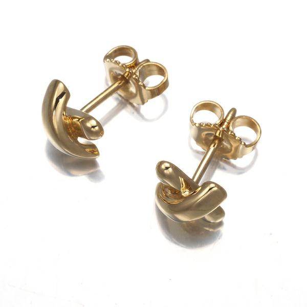 ティファニー ピアス  クロスステッチ  K18YG 