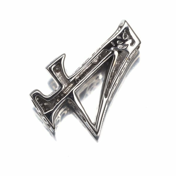 ゆきざき ペンダントトップ ダイヤ 0.18ct ノンブル ナンバー No.4 K18WG 