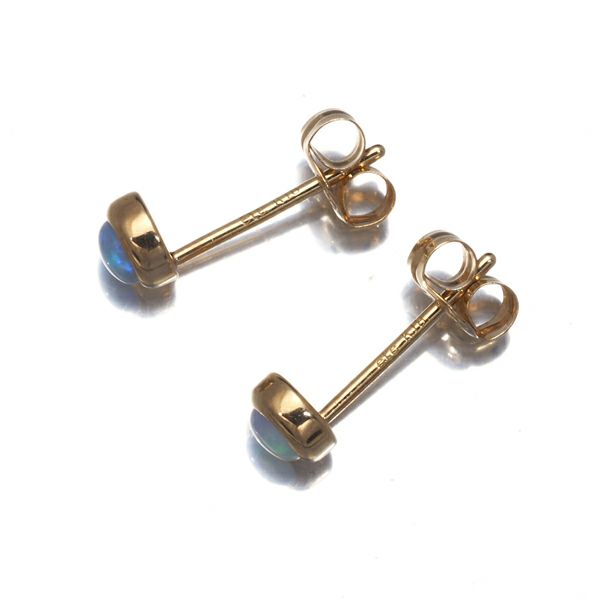 エテ ピアス オパール   K18YG 