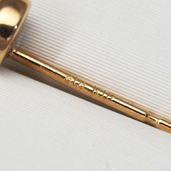 エテ ピアス オパール   K18YG 