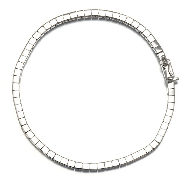 スタージュエリー ブレスレット ダイヤ 0.58ct  テニス K18WG 