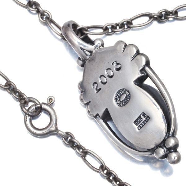  ジョージジェンセン ネックレス　ローズクオーツ　2003 美品 ジョージジェンセン ネックレス □ ローズクォーツ