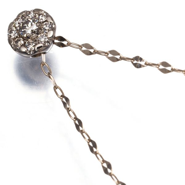 カシケイ ネックレス ダイヤ ダイヤモンド 0.25ct アダマス