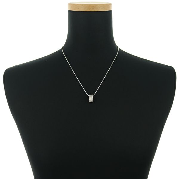 カシケイ ネックレス ダイヤ 0.90ct メランジェ  K18WG 
