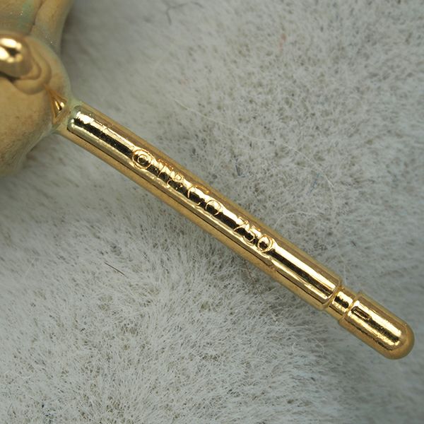 ティファニー ピアス  ティアドロップ  K18YG 