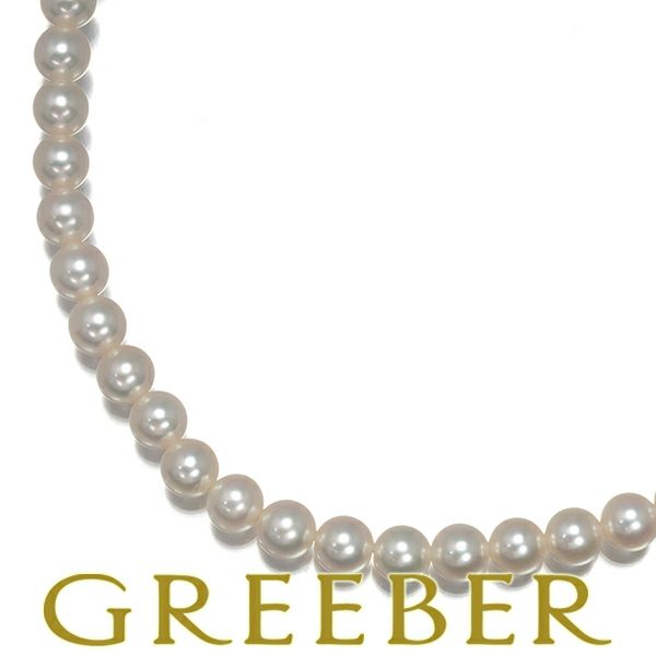 ミキモト ネックレス ベビーパール 真珠 3.5-4.0mm シルバー 【中古
